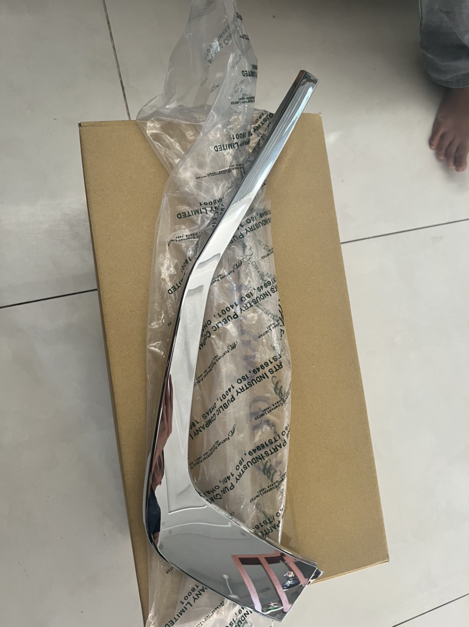 Nẹp Cản Trước(phần Dưới) MITSUBISHI ATTRAGE 21 22